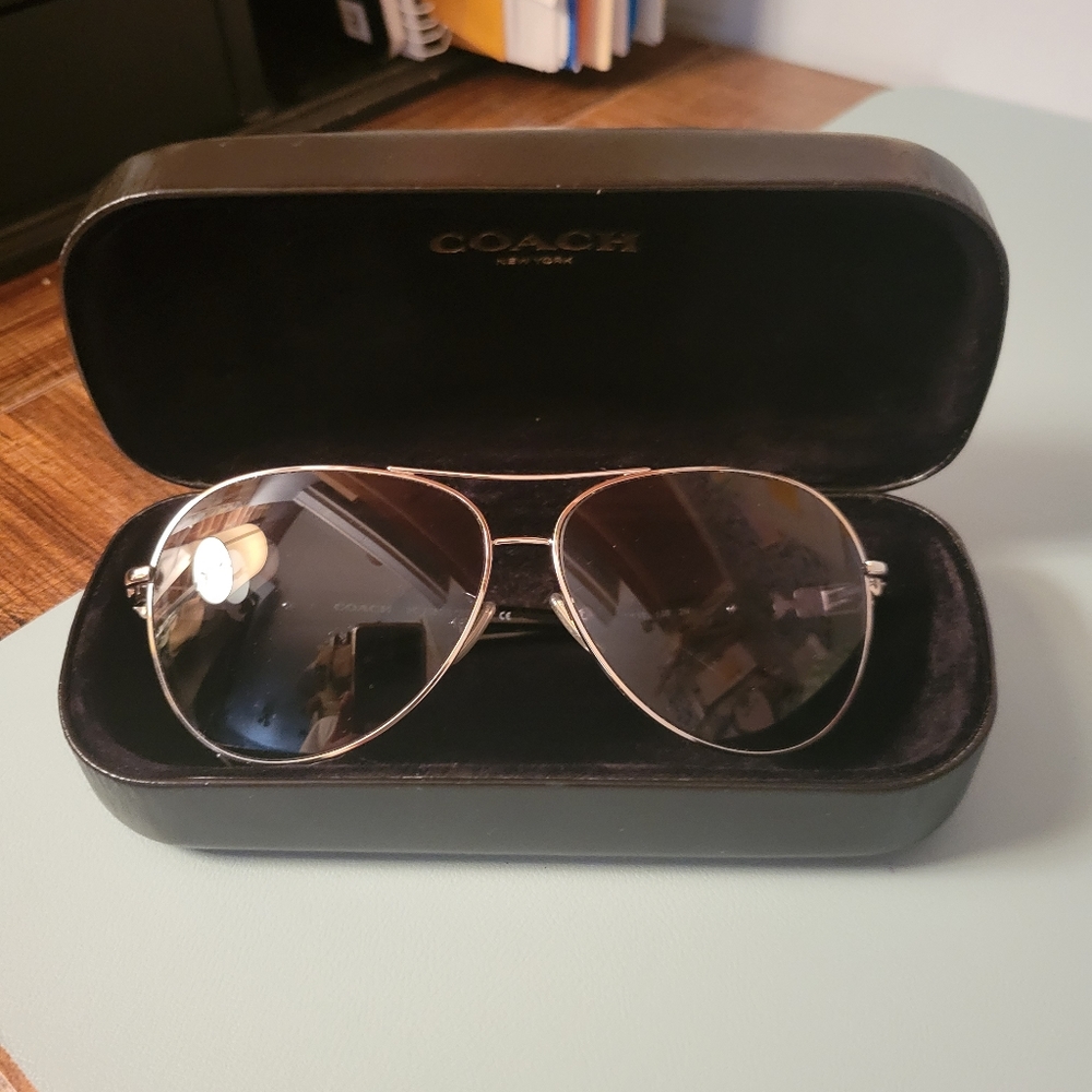 Coach Aviator Sunglasses with Prescription